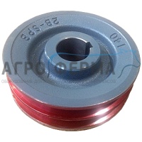 Шкив электродвигателя, чугунный, к установке GPV2200, d.38мм (М140 2В), ИТАЛИЯ