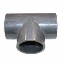 Тройник НПВХ, Ø 75мм/90º, (под клеевое соедин.), РОССИЯ