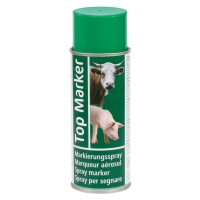 Чернила  для маркировки животных, в аэрозоли TopMarker, зеленый, 400 гр, ГЕРМАНИЯ