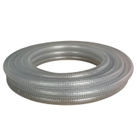 Шланг молочный ПВХ армированный металлом 38х3,4 прозрачный, ИЗРАИЛЬ