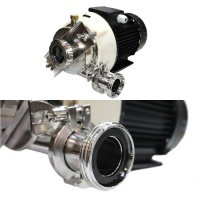 Насос молочный нерж.корпус, нерж.тарелка, 13 м3/ч, БЕЛАРУСЬ