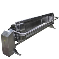 Автопоилка групповая, нержавеющая, опрокидывающаяся, 3м, 260л, БЕЛАРУСЬ