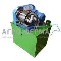 Установка вакуумная водокольцевая НВУ-70-1, с баком 200л, 4кВт, 75м3/ч, РОССИЯ