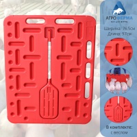 Доска для загона свиней, 97х76,5см в комплекте с доской-веслом