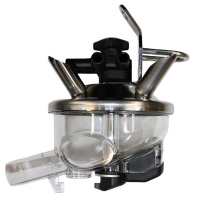 Коллектор попарного доения, EXTRA  300 мл,с небьющ.крышкой, нерж. сталь, без клапана, БЕЛАРУСЬ