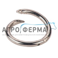 Кольцо носовое для быков, Drehbulli, нерж. Ø 57мм