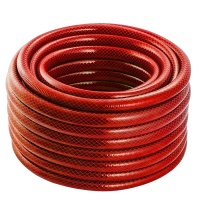 Шланг ПВХ армированный синтетической нитью 6х4,5 красный (10м), БЕЛАРУСЬ