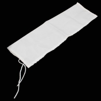 Мешок для фильтрации молока, 50х15см (пл.117 г/м2), на шланг со шнуром, РОССИЯ