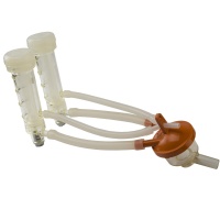 Подвесная часть д/а для коз и овец, верх. выход, оранжевый с клапаном, SG 155, PANAzoo, ИТАЛИЯ