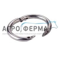 Кольцо носовое для быков, Drehbulli, оцинков. Ø 57мм