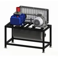Роторная вакуумная установка Blower - P.V.5000,без ресивера, 11 кВт, 6000 л/мин,CTA Milk, ИТАЛИЯ