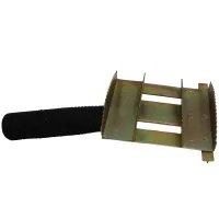 Скребок стальной, 4-рядный с гребнем