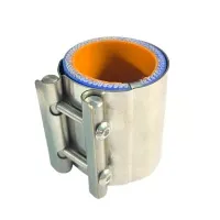 Муфта соединительная, нерж. сталь, Ø 40 мм, с обечайкой L=60мм