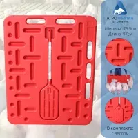 Доска для загона свиней, 97х76,5см в комплекте с доской-веслом