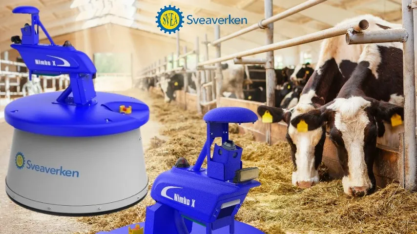 Роботизированный пододвигатель кормов