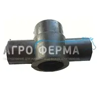 Тройник резиновый, молокоотвода, доильной установки УДА-8А, 16А, БЕЛАРУСЬ