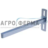 Кронштейн крепления труб, оцинкованный, L=350