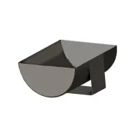 Автопоилка индивидуальная, уровневая, стальная, с отводом, 270х300мм, РОССИЯ