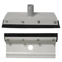 Скребок для уборки навоза, 300мм, прямой, стальной, КИТАЙ