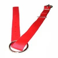 Ошейник для Коз, ременная пряжка, 65х4см, красный, БЕЛАРУСЬ