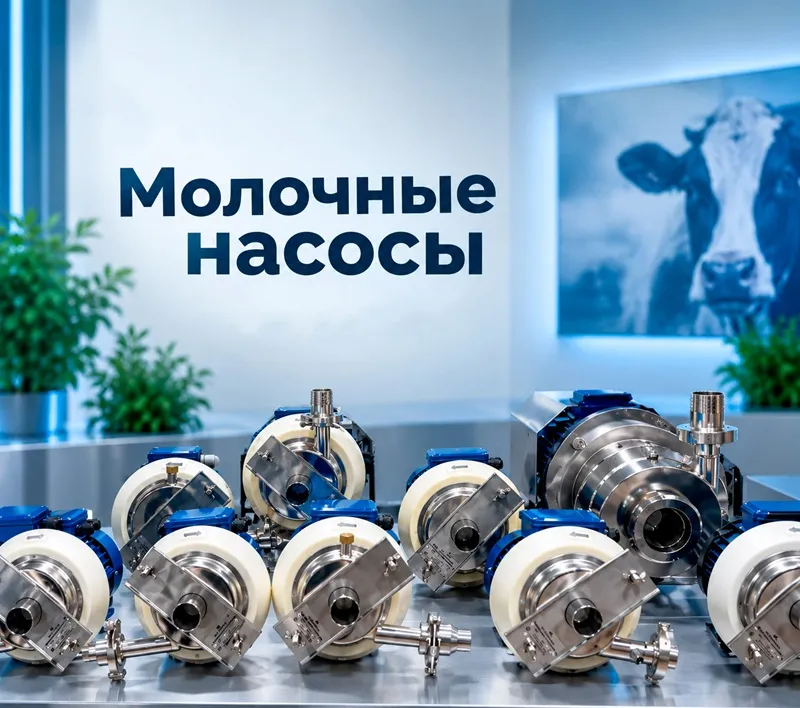 Молочные насосы: виды, устройство, применение