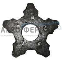 Звездочка  №5-М, поворотная стальная, ТСН-160Б, РОССИЯ
