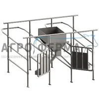 Станок для летнего лагеря (2 скотоместа), РОССИЯ