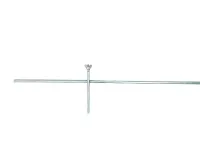 Стержень заземления металлический оцинкованный, 1м