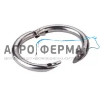 Кольцо носовое для быков, Drehbulli, оцинков. Ø 57мм