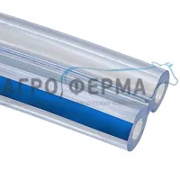 Шланг вакуумный двойной ПВХ 7х3 прозрачный с полосой, Terraflex, ИЗРАИЛЬ