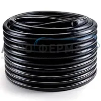 Шланг вакуумный одинарный резиновый 11х6 черный, ДД 00.007