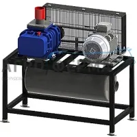 Роторная вакуумная установка Blower - P.V.3300,без ресивера, 7,5 кВт, 3300 л/мин,CTA Milk, ИТАЛИЯ