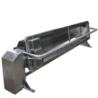 Автопоилка групповая, нержавеющая, опрокидывающаяся, 3м, 260л, БЕЛАРУСЬ