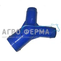 Тройник пластмассовый, устройства фильтрации, УФМ 00.002-01 (28х19х19мм), БЕЛАРУСЬ