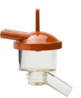 Коллектор попарного доения, SG 155, нижний выход, пластмассовый, оранжевый, PANAzoo, ИТАЛИЯ