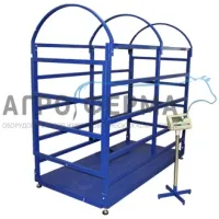 Весы для взвешивания КРС до 1000кг, 2000*1000 мм, РОССИЯ