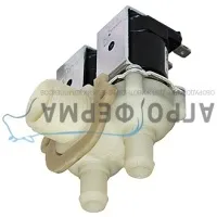 Соленоидный клапан MULLER, двойной, 220/230В, 14,5мм, 90° вниз, ГЕРМАНИЯ