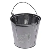 Ведро-подойник хозяйственное, нерж. сталь, 12л, РОССИЯ