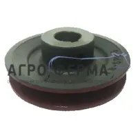 Шкив электродвигателя, чугунный, к установке GPV1500, d.28мм (М125 1В), ИТАЛИЯ