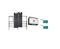 Селекционные ворота на 2 выхода, в к-те с пневматикой, PANAzoo, ИТАЛИЯ