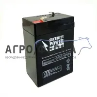 Аккумулятор электроизгороди Security Power, 6V, 4,5Ah, КИТАЙ